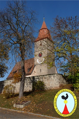 Veitsbronner.de - Kirche mit Logo